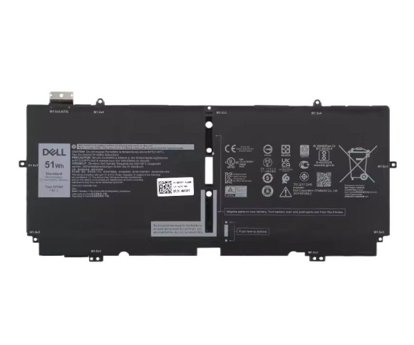 Originale 6375mAh 51Wh Dell XPS 13 7390 2-in-1 P103G P103G001 Batteria