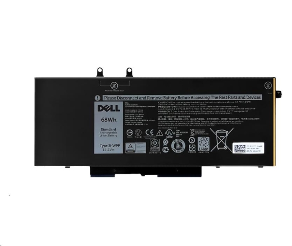 Originale 4250mAh 68Wh Dell Latitude 15 5511 N002L551115EMEA_UBU Batteria