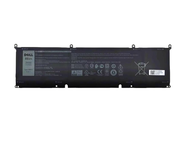 Originale 6 Cell 7167mAh 86Wh Batteria Dell XPS 15 9520-6868