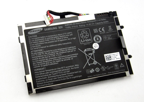 63Wh 8Cell Dell Alienware M14X GTX 765M I7 4700 4800 Batteria