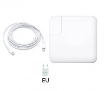 87W USB-C Alimentatore Adattatore Apple MacBook Pro 15 MPTW2LL/A +Cavo