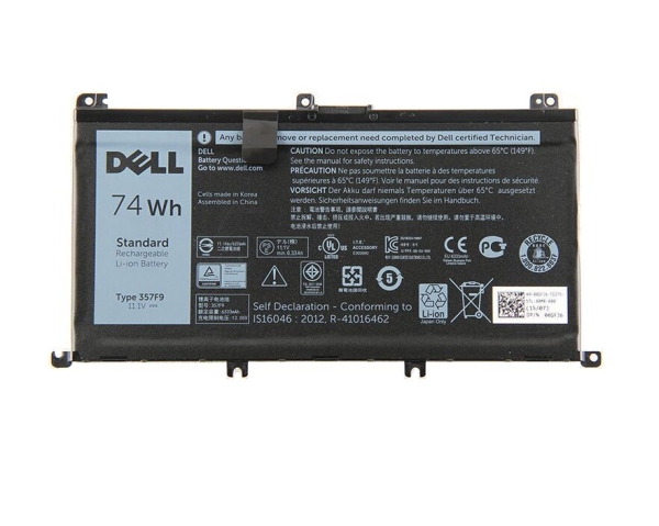 Originale 74Whr 6400mAh 6 Cell Dell Inspiron 15 7759 Batteria