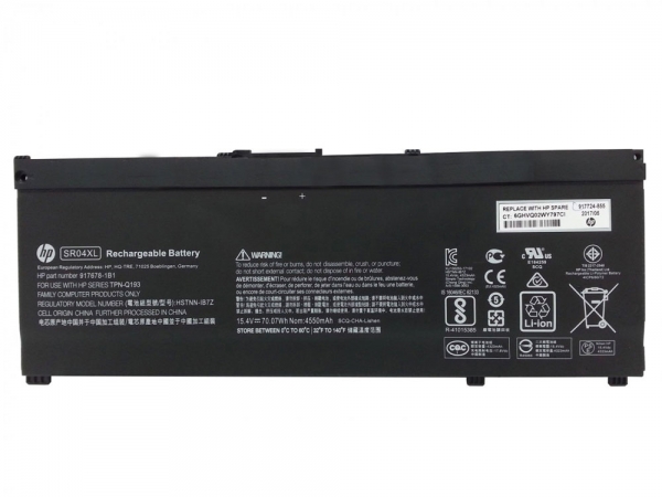 Originale 70.07Wh HP Pavilion Power 15-cb008tx 15-cb062tx Batteria