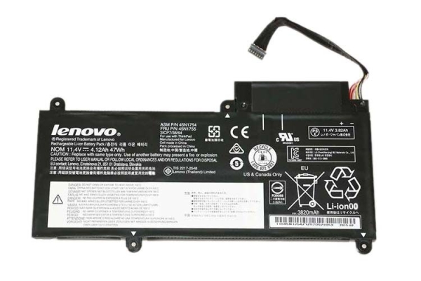 Originale 47Wh Lenovo ThinkPad E450C (20EH0000CD) Batteria