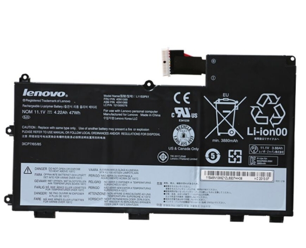 Originale 47Whr Lenovo 45N1088 45N1089 45N1090 45N1091 Batteria