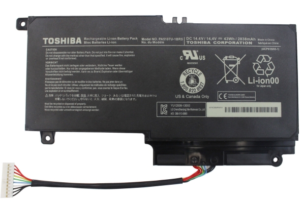 Originale 43Wh Toshiba Satellite S40t-A S40t-A00T S40t-AS102X Batteria