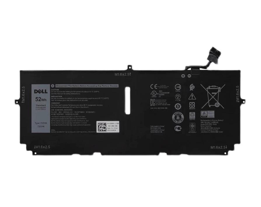 Originale 6500mAh 52Wh Dell XPS 13 9300 13-9300-D1808TS Batteria